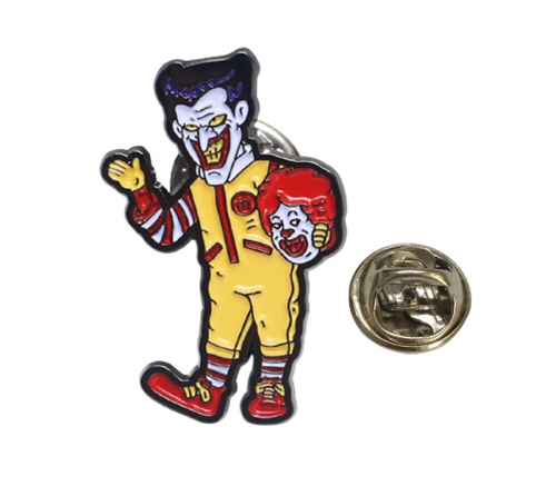 Clown Shaped Badge Lapel Pin