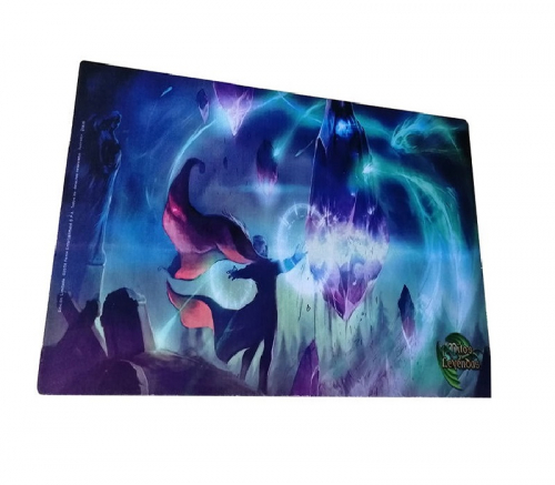 Rectangular Mouse Pad with Rubber Bottom