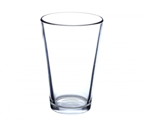 Clear Pint Glass, 16 oz.