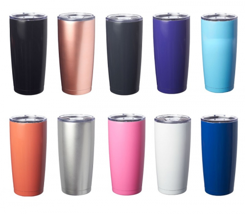 Vacuum Insulated Stainless Steel Tumbler, 20 oz.