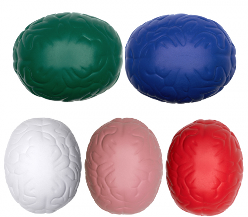 Brain Shaped Stress Reliever Ball