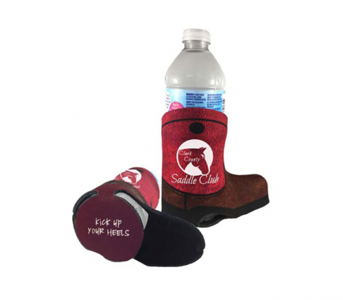 Full Color Boot Shape Can Cooler