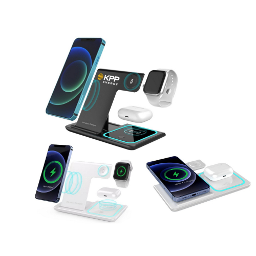 3 in 1 Foldable Wireless Charger, 15W