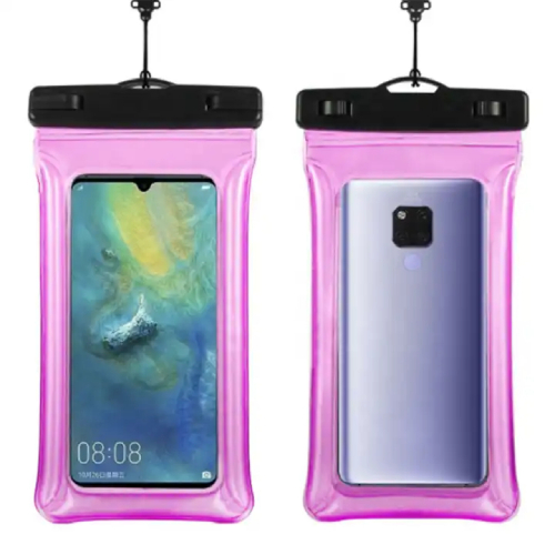 IPX8 Waterproof Floating Smartphone Pouch with Lanyard