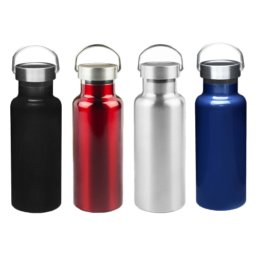 Double Wall Stainless Steel Canteen Water Bottle, 17 oz.