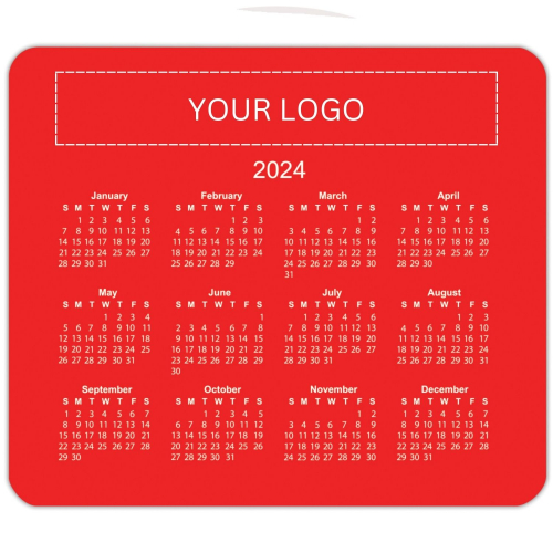 Customize Calendar Mouse Pad