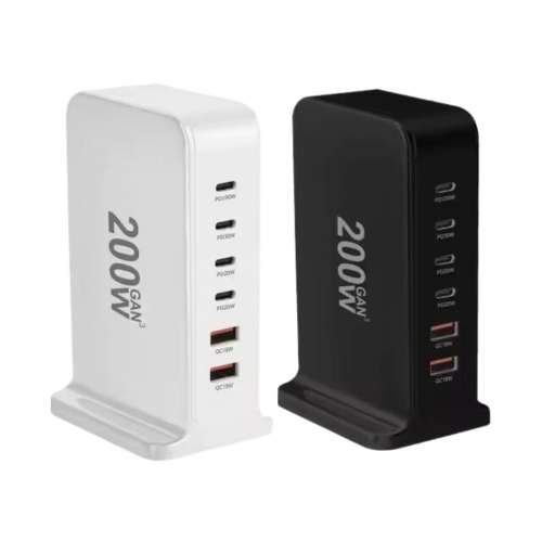 6-Port Speed Charge Station Power Bank - 200 W