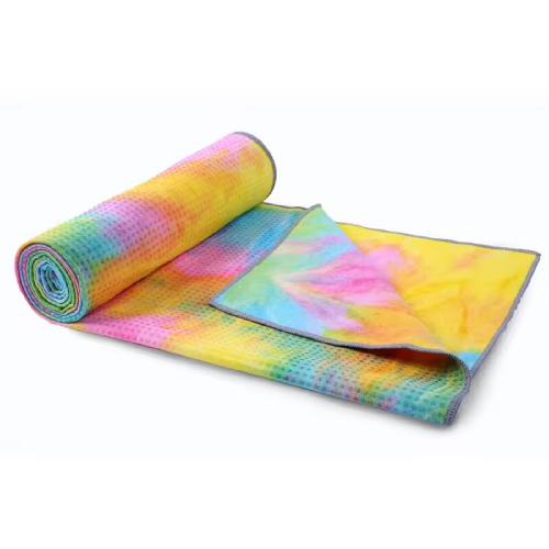 Full Color Waffle Yoga Mat Towel