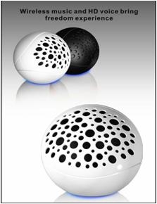 Cute Ball Shaped Bluetooth Wireless Speakers for Mobile Phones