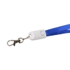 2-in-1 Polyester Wrist Lanyard Cable