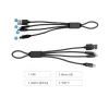 4-in-1 Nylon Charging Cable