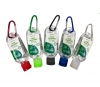 Hand Sanitizer with Carabiner, 1.8oz. - Printed