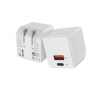 Dual Port Wall Charger, PD 18W + QC3.0
