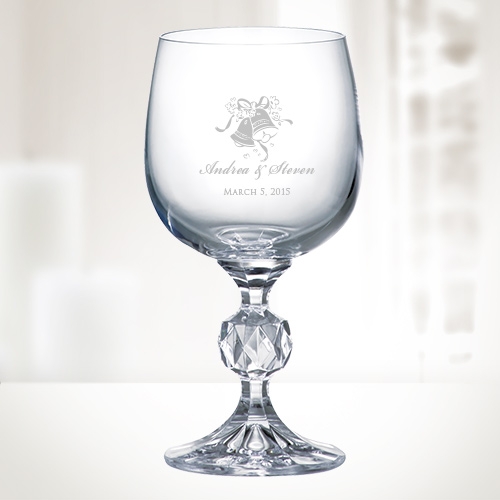 Crystalite 6.4 oz Klaudie White Wine Glass | Molten Crystal