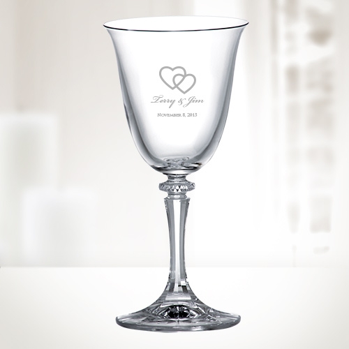 Crystalite 8.5 oz Kleopatra White Wine Glass | Molten Crystal