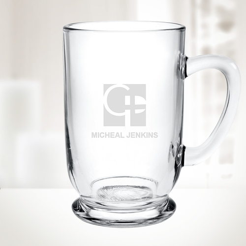 16 oz Bolero Glass Mug | Molten Glass