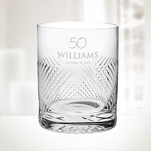Bourbon Street DOF Glass 15oz | Molten Crystal