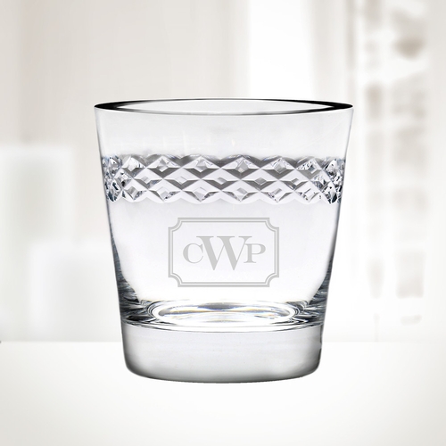 Diamond DOF Whiskey Glass 14.75oz	