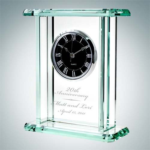 Palace Clock | Jade Glass
