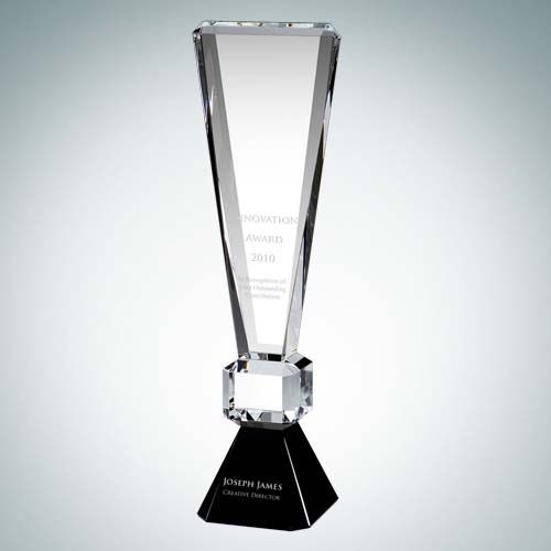 Exclamation Point Award | Optical Crystal