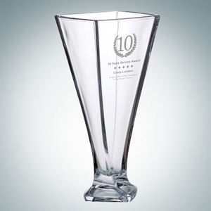 Quadro Vase | Molten Crystal