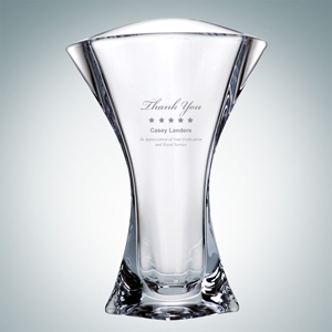 Orbit Flair Vase | Molten Crystal 