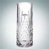 Serenity Cylinder Vase - Medium | Lead Crystal