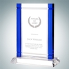 Classic Blue Deco Award (Crystal Base) | Optical Crystal