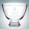 Footed Glass Bowl (L) | Molten Crystal