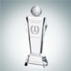 Golf Conqueror Award | Optical Crystal