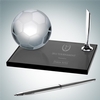 Soccer Pen Set | Molten Glass, Smoke Glass