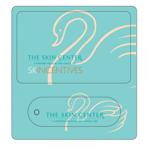 Combo Card w/Oval Tag