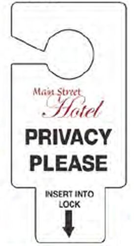 Hotel Privacy Card