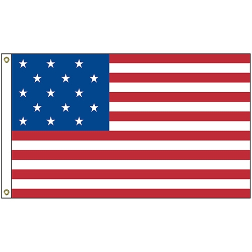 Star Spangled 2' X 3' Outdoor Nylon Printed Flag