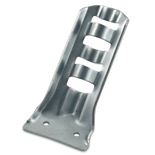 Silver Stamped Stainless Bracket - 3/8