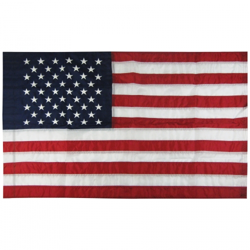 2.5' x 4' U.S. Nylon Flag with Pole Sleeve