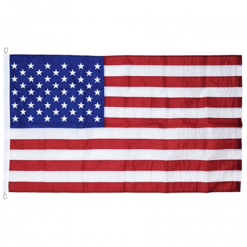 30' x 50' U.S. Nylon Flag with Rope and Thimble