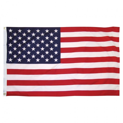3' x 5' Outdoor Printed Polyester U.S. Flag