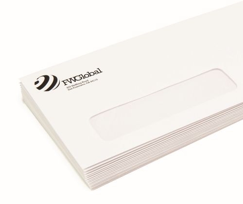 Spot Color Business Envelopes - Standard Gum Flap