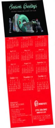 Z-Fold Wall Calendar Greeting Card