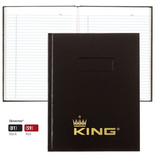 Hard Cover Ruled Notebook, 192 pgs