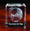 Standard Crystal Cube Award (1 5/8