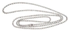 Neck Straps and Bead Chains - Nickel Plated Bead Chain - (24