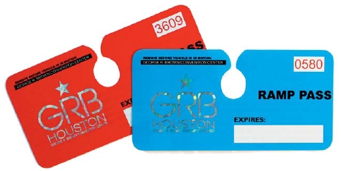 Parking Pass & Hang Tag Products - Large 