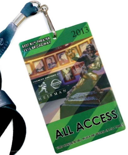 Special Event Credentials & Badges - Special Event “Jumbo” Size
