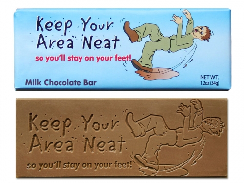 Keep Your Area Neat Chocolate Bar