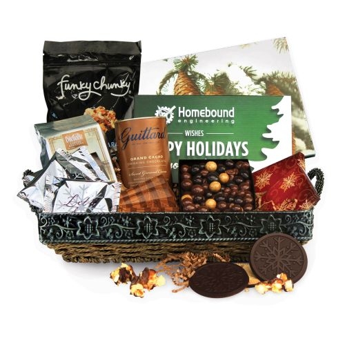 Custom Chocolate and Coffee Basket