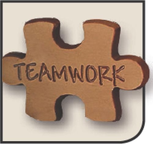 Teamwork Chocolate Puzzle Piece