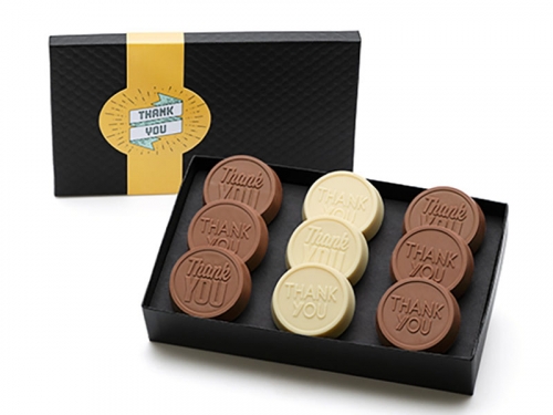 New! 9-Pack Thank You Chocolate Dipped Oreos