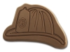 Fire Hat Chocolate Shape